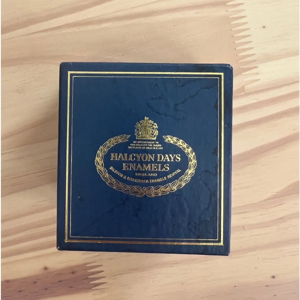 Halcyon Days Humpty Dumpty Alice in Wonderland Trinket Box rare collectible - Picture 11 of 13
